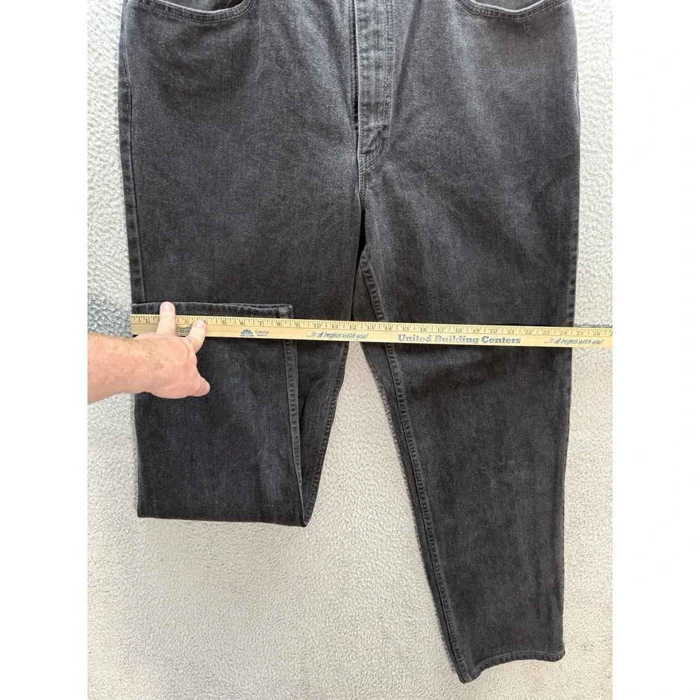 Vintage Levis 550 Jeans Mens‎ 40x34 Black Relaxed Workwear Grunge Skater 90s Y2K